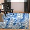 Safavieh Adirondack Power Loomed Rectangle Rug- Silver - Blue- 3 x 5 ft. ADR111F-3